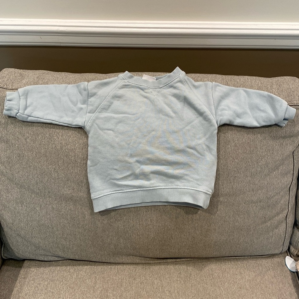Zara blue sweater